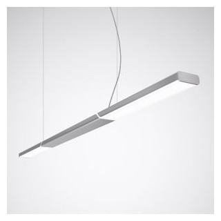 Pendelarmaturen Parelia HCL prisms aluminium etdd8 89W 13900LM wide re