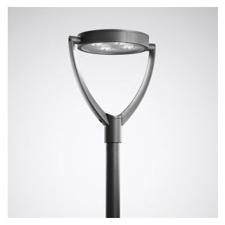 Trilux Publisca P1 Post-Top armaturen publisca P1 clo (normaal) lens antraciet rond et 17