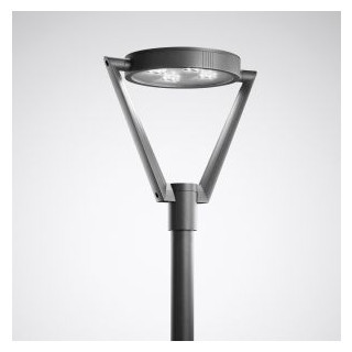 Trilux Publisca P2 Post-Top armaturen publisca P2 clo (normaal) lens antraciet rond etdd