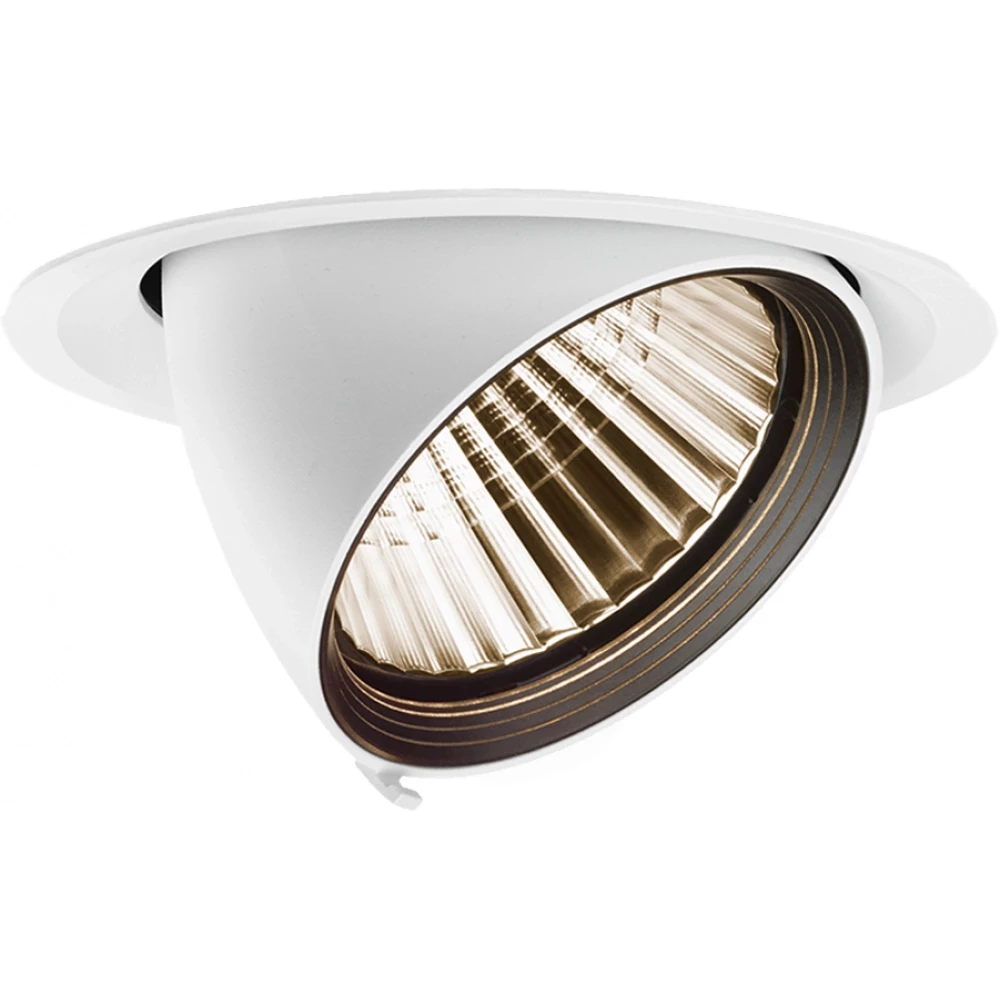 Trilux Quira plus led inbouwspot 3000K 190x190mm casambi 21-40° - mediumstralend wit