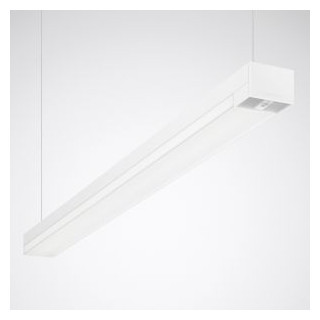 Trilux Solvan Flow H Pendelarmaturen Solvan flow H prisms wit etdd 48W 6300LM wide reduced