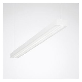 Trilux Solvan Flow H Pendelarmaturen Solvan flow H lens wit rechthoekig etdd 43W 6100LM wid