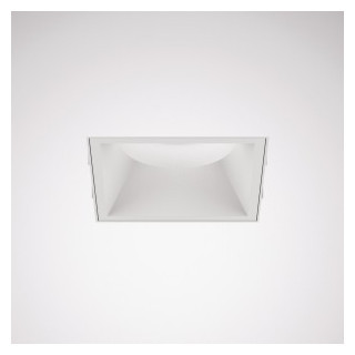 Downlighters Sonnos lens wit vierkant etdd 13W 1400LM 90 flood (FL) ik