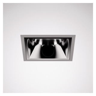 Downlighters Sonnos lens aluminium vierkant etdd 16,50W very wide floo
