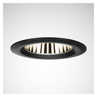 Trilux Toko Plus Inbouwarmaturen Toko plus reflector zwart rond etdd 45W 90 medium floo