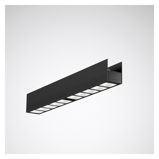 Trilux Yonos D/H Lichte Inzetstukken yonos D/H lens zwart rechthoekig etdd 14,70W wide