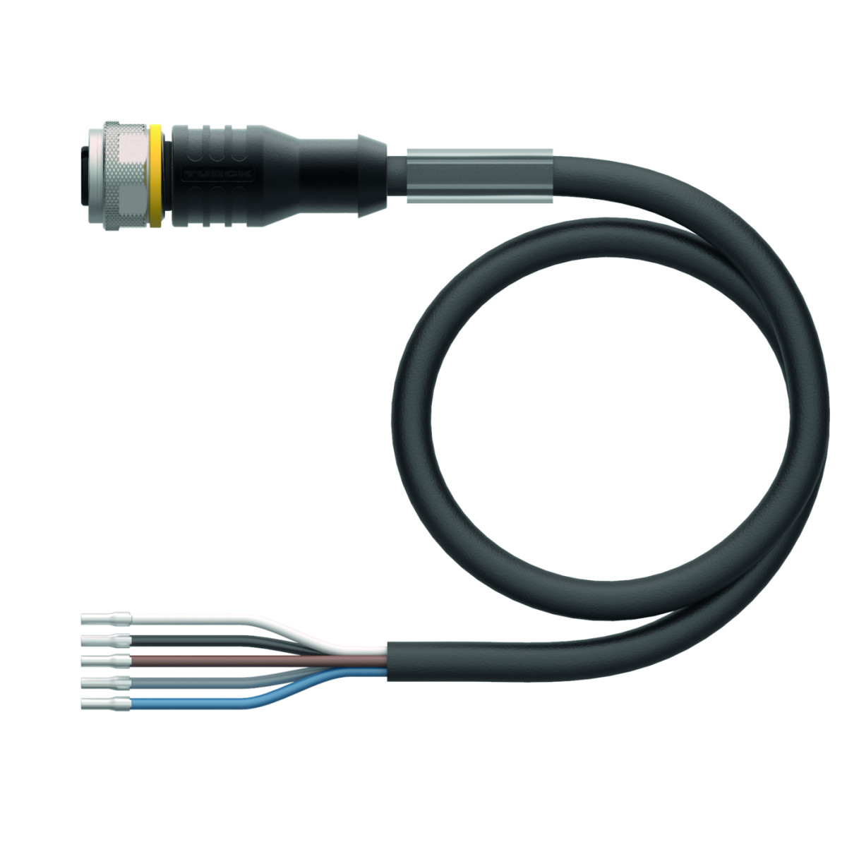 Turck Actuator And sensor cable, PVC connection cable