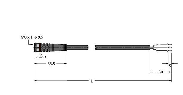 Turck Actuator And sensor cable, pur connection cable Turck Actuator And sensor cable, pur connection cable