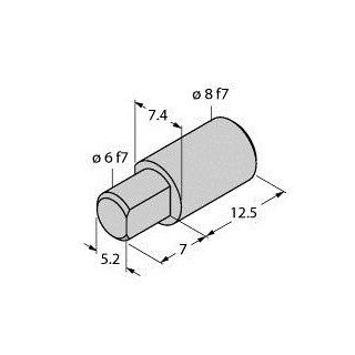 Turck Adapter hollow shaft/solid shaft for inductive angle sensors ri-QR14