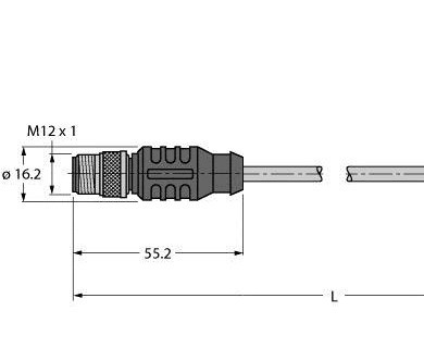 Turck Bus cable for can (devicenet canopen) PVC cable jacket thin