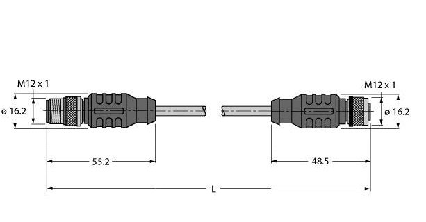 Turck Bus cable for can (devicenet canopen) PVC cable jacket thin