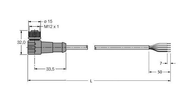 Turck Bus cable for can (devicenet canopen) PVC cable jacket thin