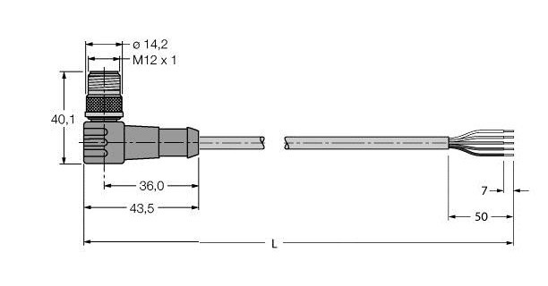 Turck Bus cable for can (devicenet canopen) PVC cable jacket thin