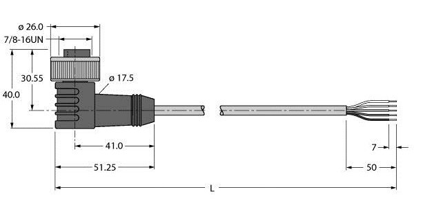 Turck Bus cable for can (devicenet canopen) tpu cable jacket