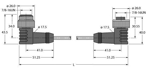 Turck Bus cable for can (devicenet canopen) tpu cable jacket
