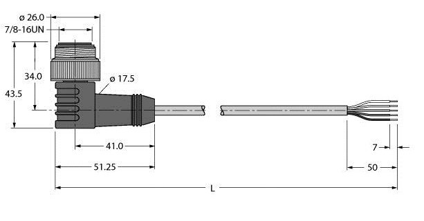 Turck Bus cable for can (devicenet canopen) tpu cable jacket
