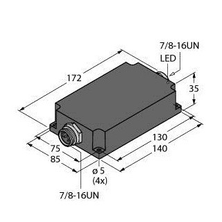Turck Compacte Schakelvoeding in ip67 24 VDC uitgangsspanning - 3,8 A
