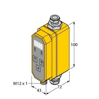 Turck Flow rate measurement inline sensor with integrated processor