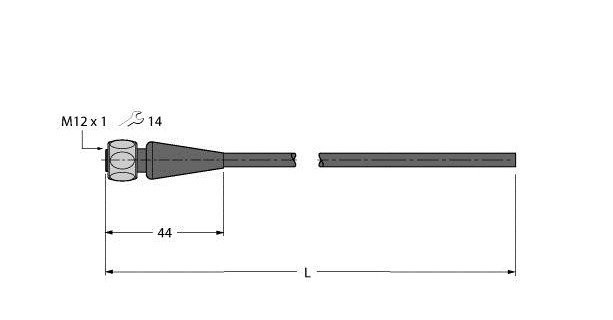 Turck Food & beverage hygienic, PVC connection cable