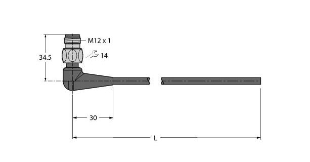 Turck Food & beverage hygienic, tpe connection cable