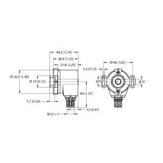 Turck Incremental Encoder industrial line