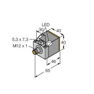 Turck Inductieve Sensor, met verhoogde schakelafstand