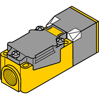 Turck Inductieve sensor inductieve naderingsschakelaar schakelafstand 40MM 250HZ kunststof klem