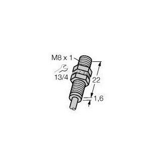 Turck Inductieve sensor inductieve naderingsschakelaar schakelafstand 1,5MM 5000HZ metaal kabel