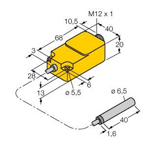 Turck Inductive sensor for material recognition standard