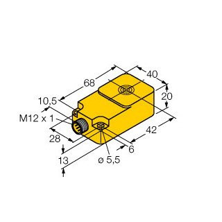 Turck Inductive sensor for material recognition standard