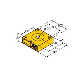 Turck Inductieve sensor inductieve naderingsschakelaar kunststof