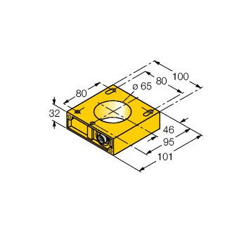 Turck Inductieve sensor inductieve naderingsschakelaar kunststof