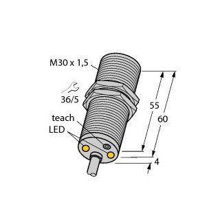 Turck Inductieve sensor inductieve naderingsschakelaar schakelafstand 10MM metaal kabel Turck Inductieve sensor inductieve naderingsschakelaar schakelafstand 10MM metaal kabel