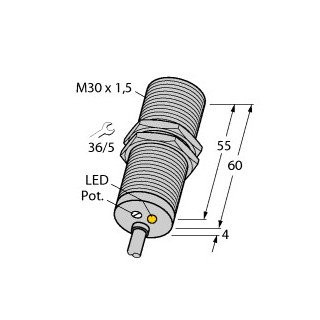 Turck Inductive sensor with analog and switching output standard