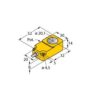 Turck Inductive sensor with analog output standard
