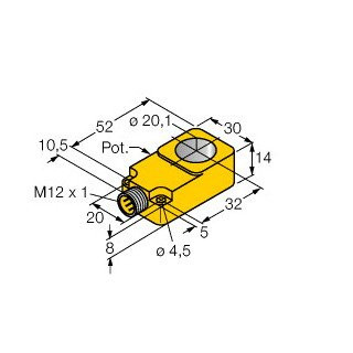 Turck Inductive sensor with analog output standard