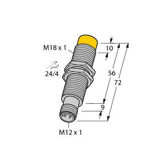 Turck Inductive sensor with analog output standard