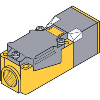 Turck Inductieve sensor inductieve naderingsschakelaar schakelafstand 40MM 250HZ kunststof klem