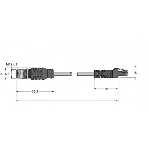 Turck Industrial ethernet cable tpe cable jacket