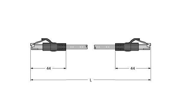Turck Industrial ethernet cable pur cable jacket