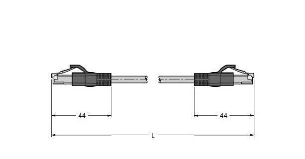 Turck Industrial ethernet cable pur cable jacket