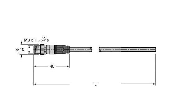 Turck Industrial ethernet cable pur cable jacket