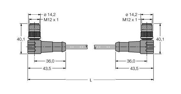 Turck Industrial ethernet cable pur cable jacket
