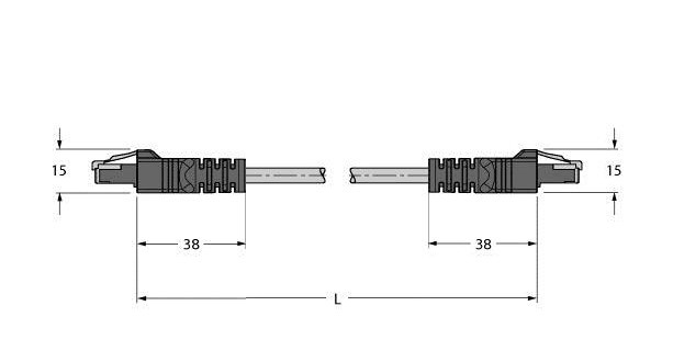 Turck Industrial ethernet cable tpe cable jacket