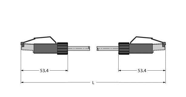 Turck Industrial ethernet/profinet cable pur cable jacket