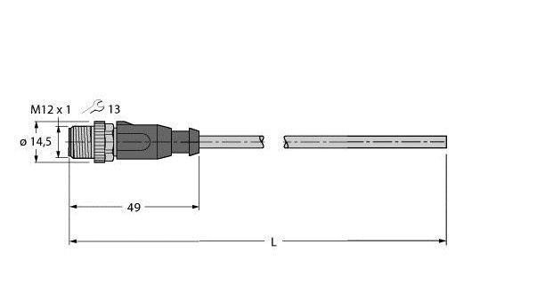 Turck Industrial ethernet/profinet cable pur cable jacket