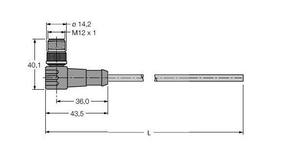 Turck Industrial ethernet/profinet cable pur cable jacket