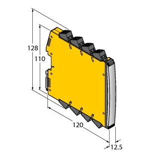 Turck Isolating switching amplifier 1-channel TÜV 14 atex 147004 X