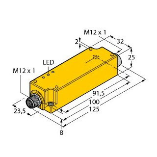 Turck Isolating switching amplifier 2-channel TÜV 07 atex 553447