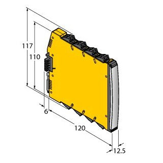 Turck Isolating switching amplifier 2-channel TÜV 14 atex 147004 X